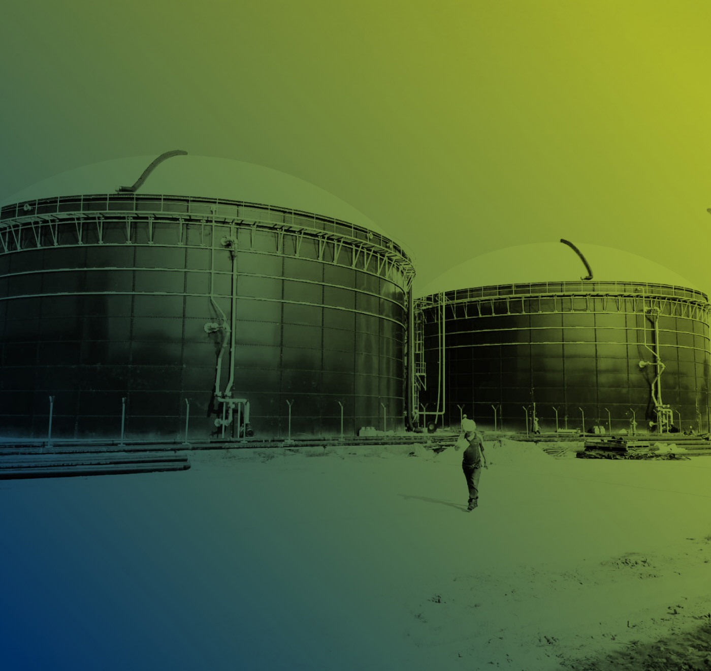 Tecon produziert moderne Gasspeicher für Biogas mit langer Betriebsdauer Vom Gasspeicher-Produzenten Tecon entwickelter Gasspeicher für Biogas