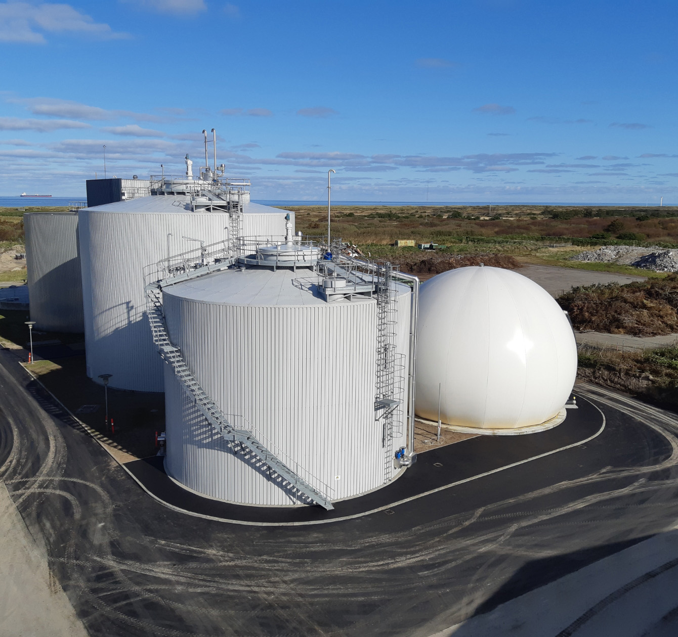 Tecon entwickelt mit viel Erfahrung langlebige Gasspeicher für Biogas Vom Gasspeicher-Spezialisten Tecon entwickelter Gasspeicher für Biogas